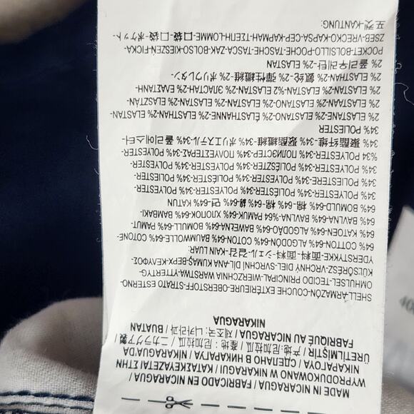 VANS Shorts Mens 32 Blue Sturdy Stretch Pockets Activewear Golf Hiking NWT - Picture 15 of 16